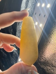 Beautiful Quartz Plummet from Moro Bay, Arkansas Indian Artifact Arrowhead