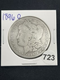 1896 O Morgan Silver Dollar Coin