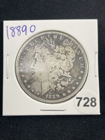 1889 O Morgan Silver Dollar Coin