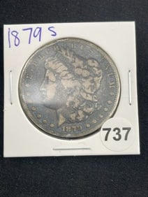 1879 S Morgan Silver Dollar Coin