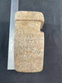 Grooved Axe from Illinois Indian Artifact Arrowhead