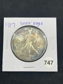 1987 Silver Eagle Coin