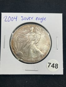 2004 Silver Eagle Coin