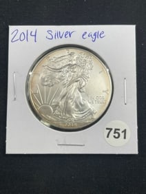 2014 Silver Eagle Coin