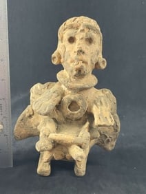 Pre-Columbian Pottery Effigy Indian Artifact Arrowhead