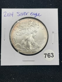 2014 Silver Eagle Coin