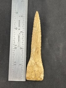 Paddle Drill Indian Artifact Arrowhead