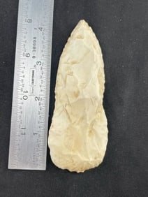 Agate Basin Indian Artifact Arrowhead