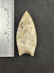 Paleo Point Indian Artifact Arrowhead