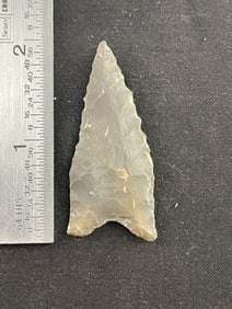 Dalton Indian Artifact Arrowhead
