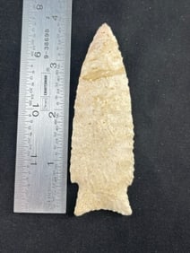 Dalton Indian Artifact Arrowhead