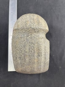 Fluted Grooved Axe Indian Artifact Arrowhead