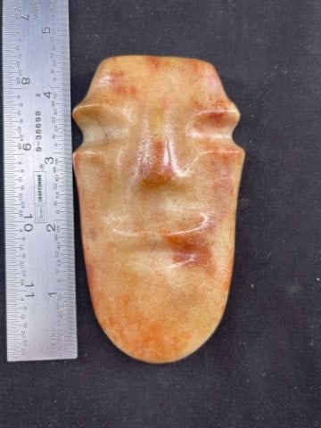 Quartz Face Effigy Indian Artifact Arrowhead (1 of 3)