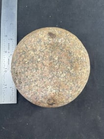 Discoidal Indian Artifact Arrowhead