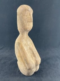 Large Stone Human Effigy Indian Artifact Arrowhead