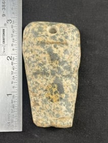 Stone Face Effigy pendant Indian Artifact Arrowhead