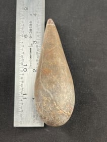 Plummet Indian Artifact Arrowhead