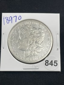 1897 O Morgan Silver Dollar Coin