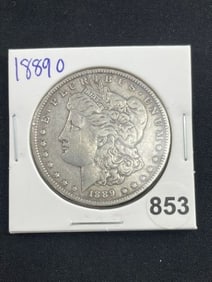1889 O Morgan Silver Dollar Coin
