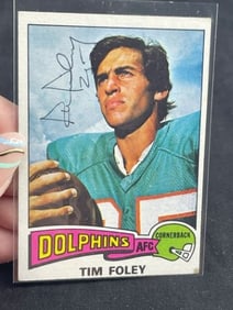 Tim Foley Hand Signed Authentic Autograph