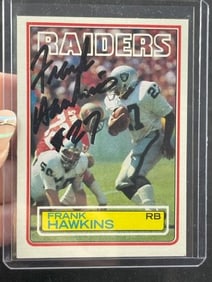 Frank Hawkins Hand Signed Authentic Autograph