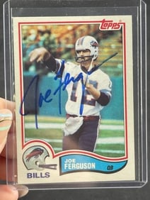 Joe Ferguson Hand Signed Authentic Autograph