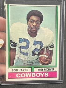 Bob Hayes Hand Signed Authentic Autograph