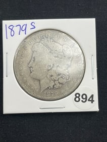 1879 S Morgan Silver Dollar Coin