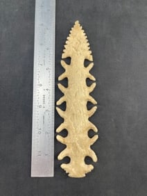 Tussinger Eccentric Indian Artifact Arrowhead
