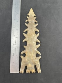 Tussinger Eccentric Indian Artifact Arrowhead