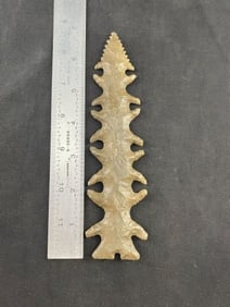 Tussinger Eccentric Indian Artifact Arrowhead