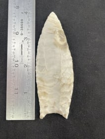 Clovis Indian Artifact Arrowhead