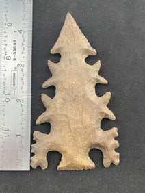 Tussinger Eccentric Indian Artifact Arrowhead