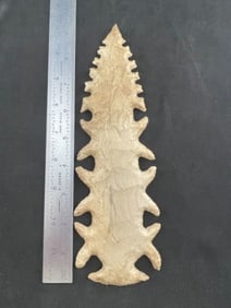 Tussinger Eccentric Indian Artifact Arrowhead