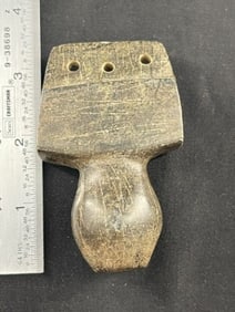 Stone Iroquois Pipe Indian Artifact Arrowhead