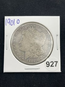 1901 O Morgan Silver Dollar Coin