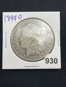 1899 O Morgan Silver Dollar Coin