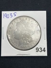 1903 S Morgan Silver Dollar Coin