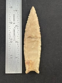 Cumberland Indian Artifact Arrowhead