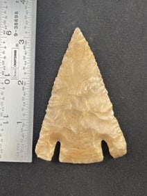 Calf Creek Indian Artifact Arrowhead