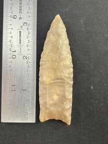 Clovis Indian Artifact Arrowhead