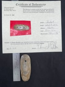 Pendant with Thomas Matthews COA from Wood County, Ohio Indian Artifact Arrowhead