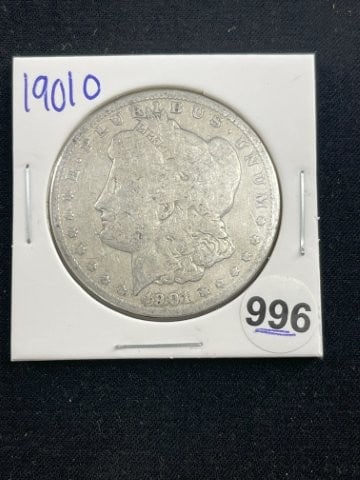 1901 O Morgan Silver Dollar Coin (1 of 2)