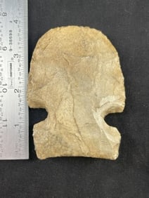 Chipped Hoe Indian Artifact Arrowhead