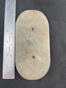 Gorget Indian Artifact Arrowhead