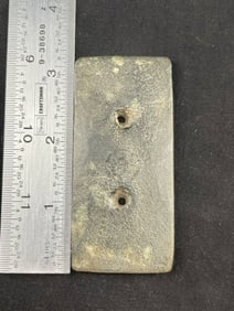 Gorget Indian Artifact Arrowhead