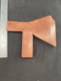 Redstone Axe Head Indian Artifact Arrowhead