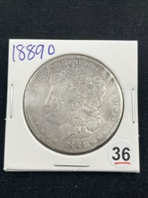 1889 O Morgan Silver Dollar Coin