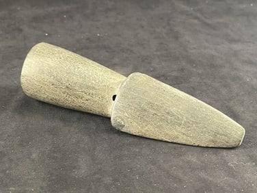 Stone pipe Indian Artifact Arrowhead