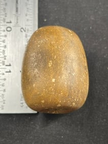 Miniature Bannerstone Indian Artifact Arrowhead
